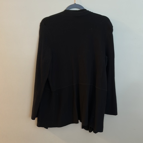 Talbots black open front cardigan - Picture 4 of 4
